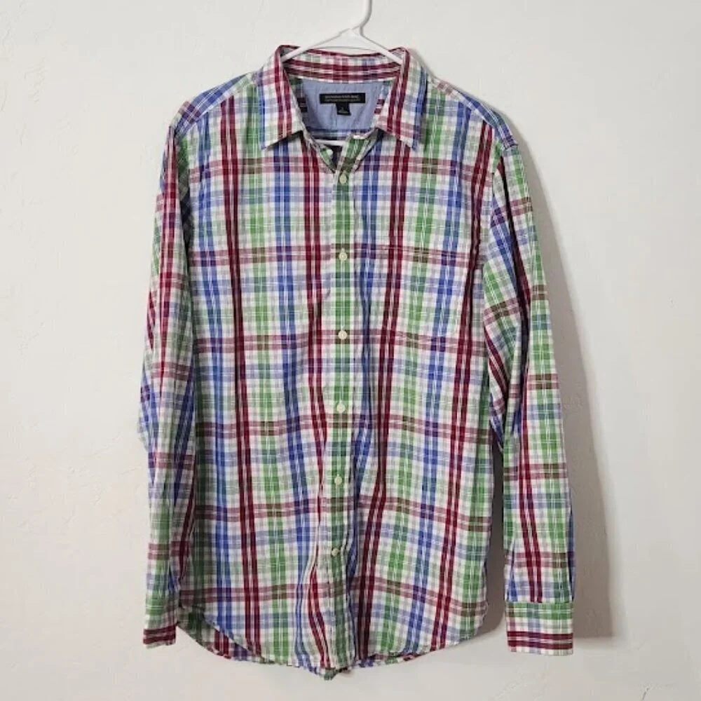 Banana Republic Men's Long Sleeve Button-down Shirt Size Large